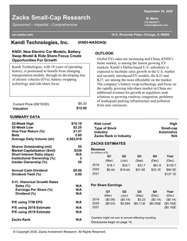 Zacks Small-Cap Research M