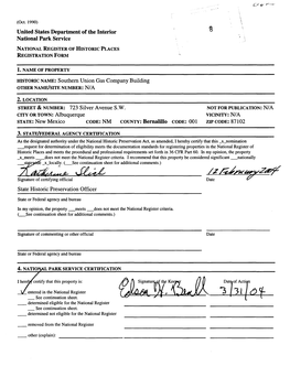 National Register of Historic Places Registration Form