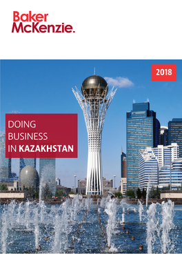 2018 Doing Business in Kazakhstan