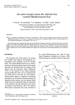 An Active Margin Across the Adriatic Sea (Central Mediterranean Sea)