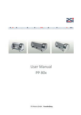 Benutzerhandbuch PP