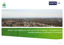 Projet D'extension Du Parc Eolien De Plaine De L