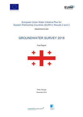 Groundwater Survey 2018
