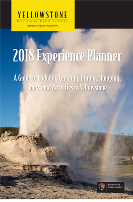 2018 Experience Planner