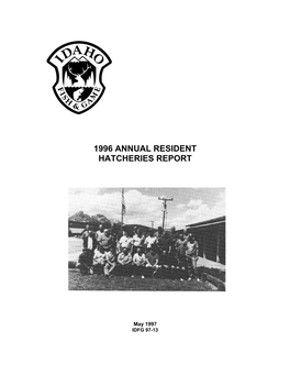 Hat97-13Doerr1996 Resident Fish Hatcheries Annual Report