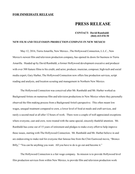 Press Release