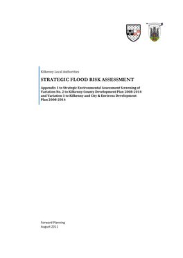 Strategic Flood Risk Assessment