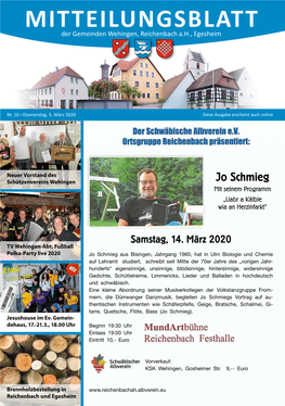 Mitteilungsblatt 10/2020
