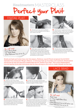 Perfect Your Plait Fishtail Plait