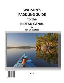 Watson's Paddling Guide to the Rideau Canal