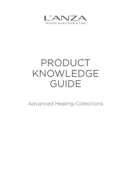 Product Knowledge Guide