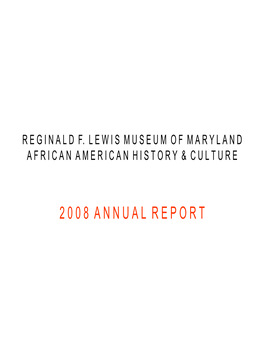 Reginald F. Lewis Museum of Maryland African American History & Culture