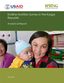 Endline Nutrition Survey in the Kyrgyz Republic