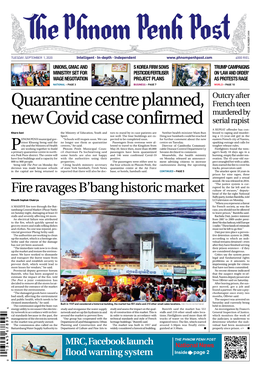 Quarantine Centre Planned, New Covid Case Confirmed