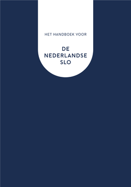 Handboek Het Handboek Voor De Nederlandse SLO