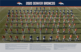 2020 Denver Broncos