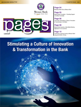 Stimulating a Culture of Innovation & Transformation in the Bank