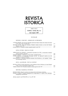 Revista Istorică