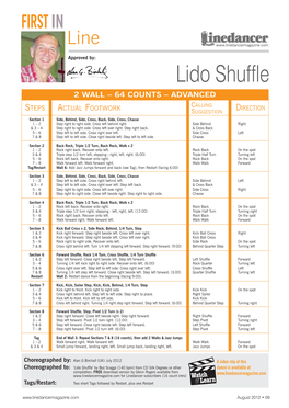 Lido Shuffle 2 WALL – 64 COUNTS – ADVANCED