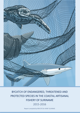 Bycatch of Endangered, Threatened and Protected Species in the Coastal Artisanal Fishery of Suriname 2015-2016