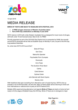 Media Release