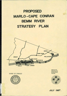 Marlo-Cape Conran Bemm River Strategy Plan