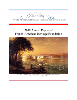 2018 FAHF Annual Report