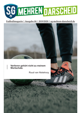 Ausgabe 04 | 2019/2020 | Sg-Mehren-Darscheid.De