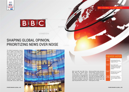 Shaping Global Opinion, Prioritizing News Over Noise