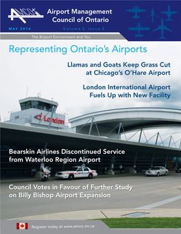 Representing Ontario's Airports