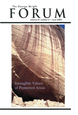 Intangible Values of Protected Areas