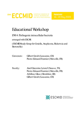 Educational Workshop