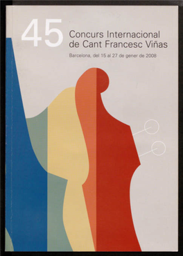 Concurs Internacional De Cant Francese Vinas