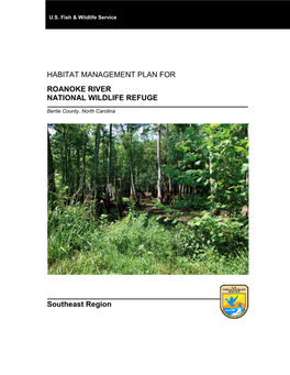 Habitat Management Plan for Roanoke River National Wildlife Refuge