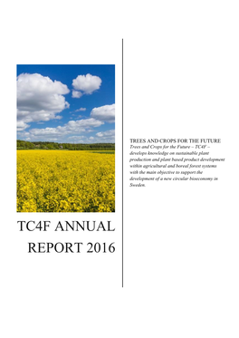 Tc4f Annual Report 2016