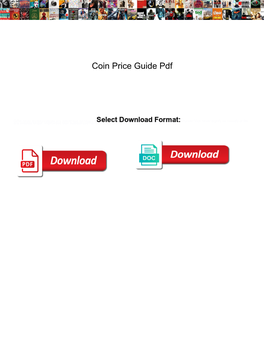 Coin Price Guide Pdf