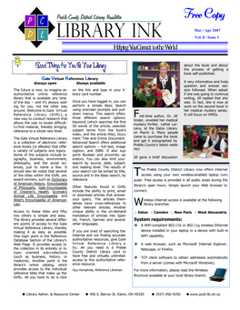 Marapr Newsletter 2007