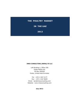Poultry Market in the UAE 2012-21March-Final