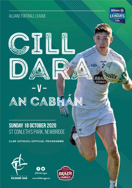 Allianz Football League 2020 – Kildare V Cavan