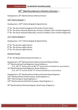 50 (Northumbrian) Infantry Division (1)