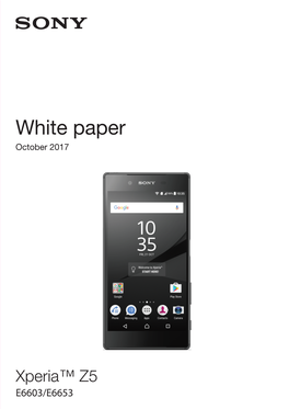 White Paper October 2017