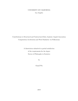 Liquid Association Computation Acceleration and Word Similarity Via Folksonomy