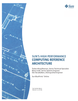 Sun's High Performance Computing Reference Architecture