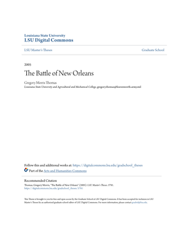 The Battle of New Orleans