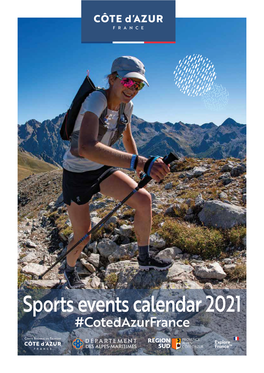 Sports Events Calendar 2021 #Cotedazurfrance 2 Sports Events Calendar 2021