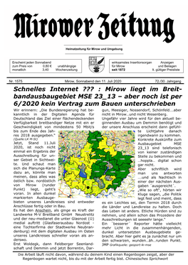 Bandausbaugebiet MSE 23 13