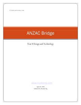 ANZAC Bridge