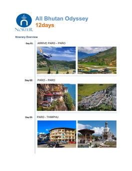 Bhutan Odyssey 12Days