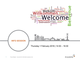 Presentation Information Session