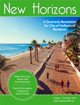 A Quarterly Newsletter for City of Hollywood Residents